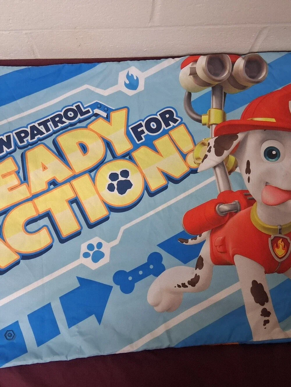 Paw Patrol Ready For Action Standard Size Pillowcase.